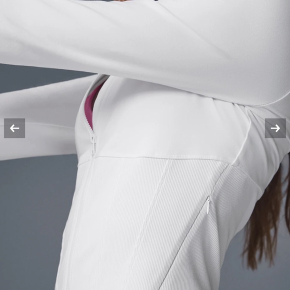 🤍🔥ALO Yoga Women's White Utility Jacket - Picture 6 of 9